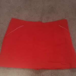 Red Skirt (Skort)